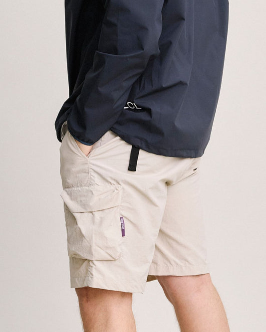 Local Rule Lightweight Tech Shorts Beige