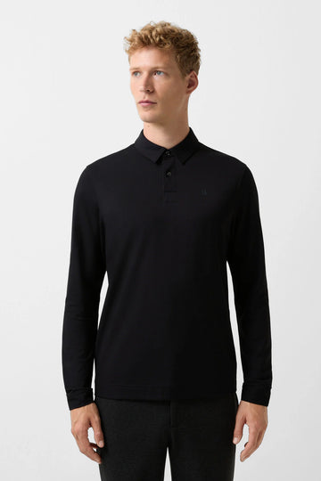 Bogner Timon LS Polo - Black