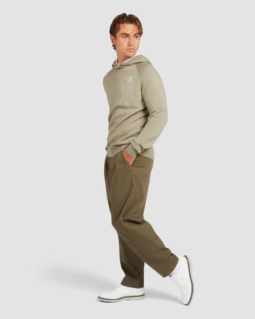 Manors Golf Merino Tech Hoodie - Dune