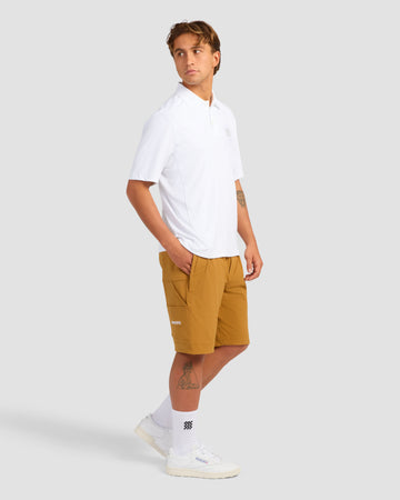 Manors Recycled Greenskeeper Shorts - Tan
