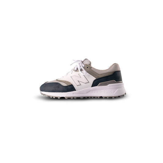 New Balance "997 SL" White/Navy Golf Shoes