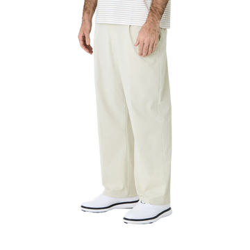 Left of Field Golf Double Pleated Lite Technical Pant - Beige