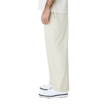 Left of Field Golf Double Pleated Lite Technical Pant - Beige