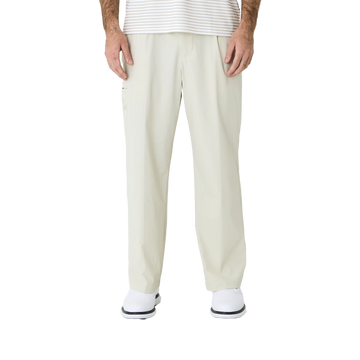 Left of Field Golf Double Pleated Lite Technical Pant - Beige