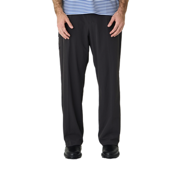 Left of Field Golf Double Pleated Lite Technical Pant - Dark Slate