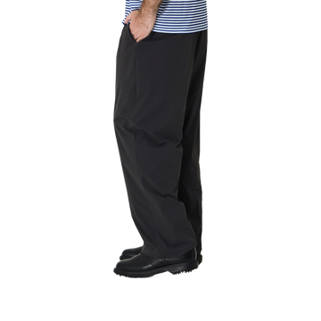 Left of Field Golf Double Pleated Lite Technical Pant - Dark Slate
