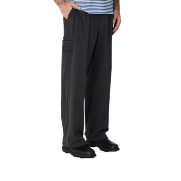 Left of Field Golf Double Pleated Lite Technical Pant - Dark Slate