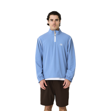 Left of Field Golf Bridgewater 1/2 Zip Technical Pullover - Storm Blue