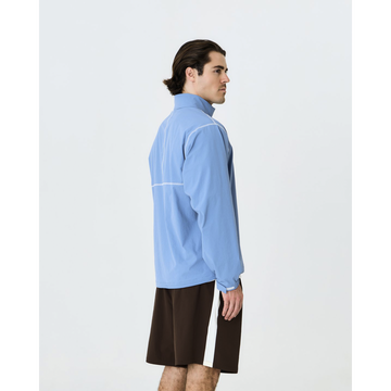Left of Field Golf Bridgewater 1/2 Zip Technical Pullover - Storm Blue
