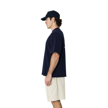 Left of Field Golf Coastal Classic Tee - Navy