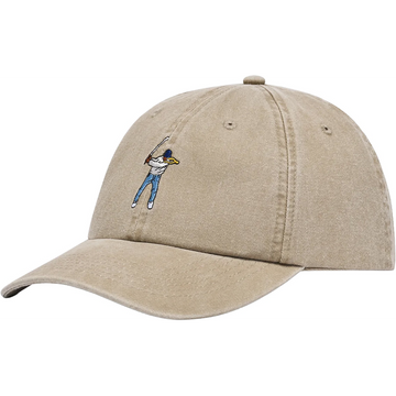 Eastside Golf Stone Wash Swingman Dad Cap - Pumice