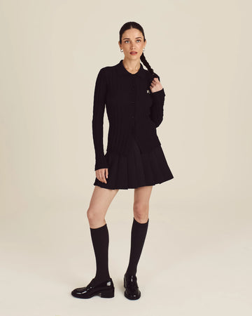 Malbon Golf Woemens Florence Knit Top - Black