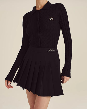 Malbon Golf Rubi Skirt - Black