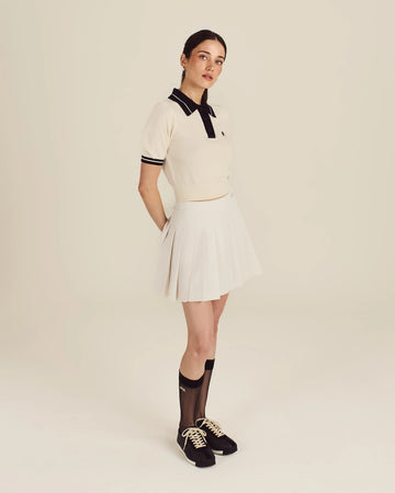 Malbon Golf Rubi Skirt - Canvas