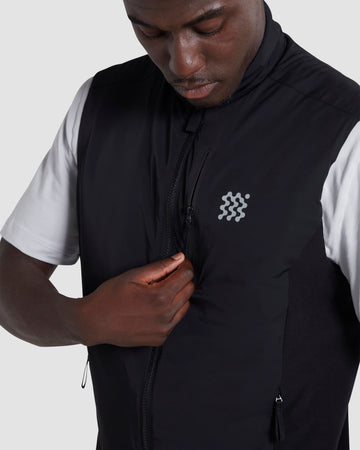 Manors Insulated Course Gilet - Black