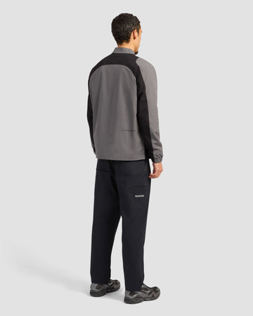 Manors Golf Packable Highland Pullover - Steel