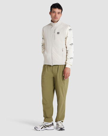 Manors Insulated Course Gilet - Ivory