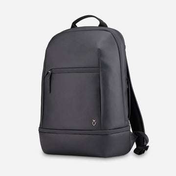 Vessel Signature Backpack - Pebbled Black