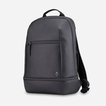 Vessel Signature Backpack - Pebbled Black