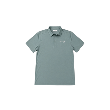 Bisque Golf Solid Performance Polo - Foggy Sage