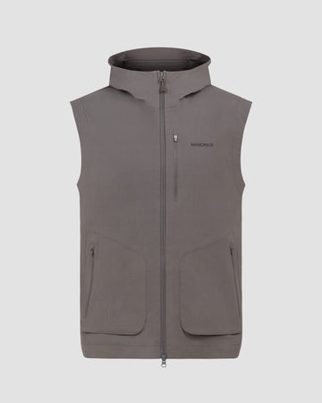 Manors Ripstop Tech Vest - Steel