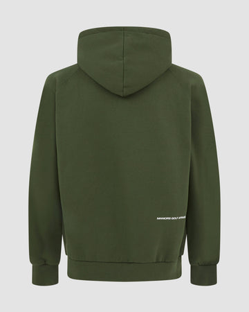 Manors Organic Logo Hoodie - Green