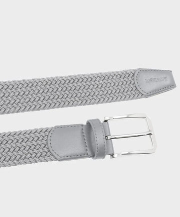 Macade  Men's Elastic Belt - Light Grey