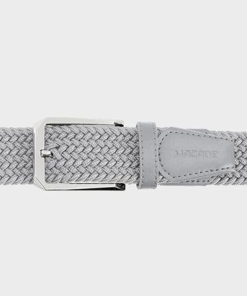 Macade  Men's Elastic Belt - Light Grey