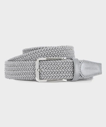 Macade  Men's Elastic Belt - Light Grey