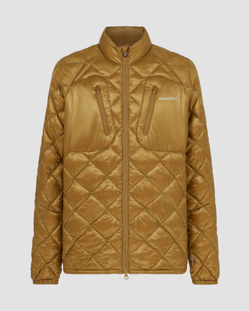 Manors Golf Argyle Pertex Jacket - Clay