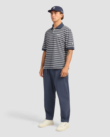 Manors GOAT Pique Polo 2.0 Navy - Lifestyle