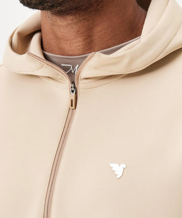 Macade Tan Therma Zip Hoodie