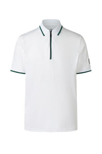 Bogner Functional Cody Polo White Green