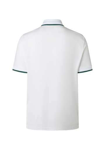 Bogner Functional Cody Polo White Green