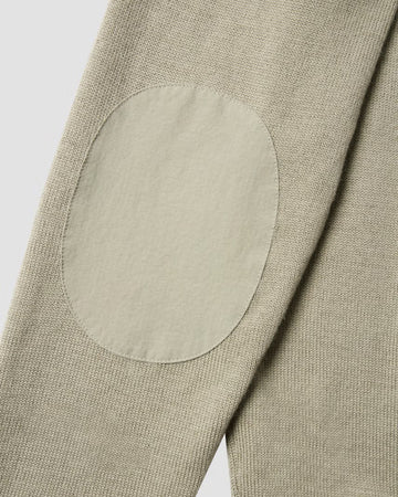 Manors Golf Merino Tech Crewneck - Dune