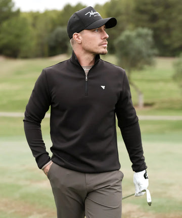 Macade Black Therma Quarter Zip
