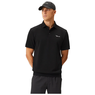 Macade Black AR Tech Polo