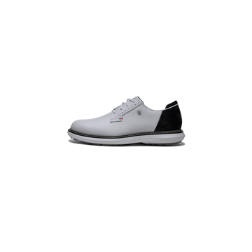 FootJoy Traditions Spikeless  - White/Black/Red