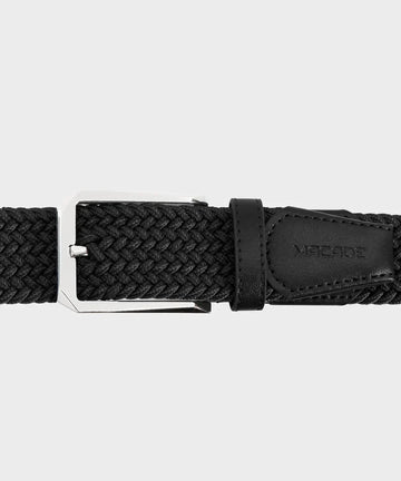 Macade  Men's Elastic Belt - Black