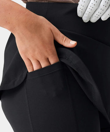 Macade Kaya Black Flex Skort