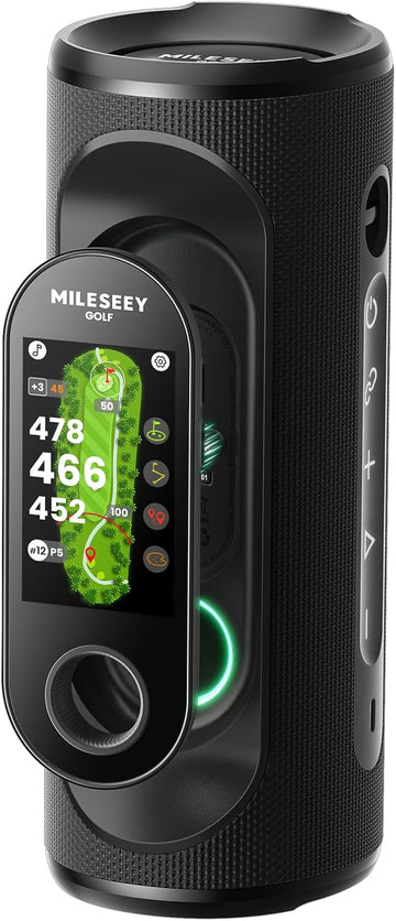 MILESEEY GeneSonic Pro Detachable Golf GPS Speaker
