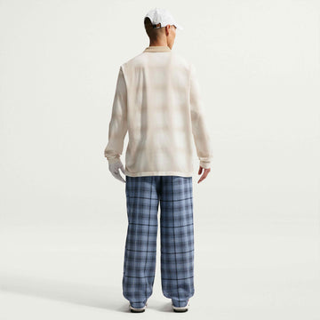 Nike Fairway Fresh Men's Dri-FIT Long-Sleeve Loose-Fit Golf Polo - Sail/Limestone