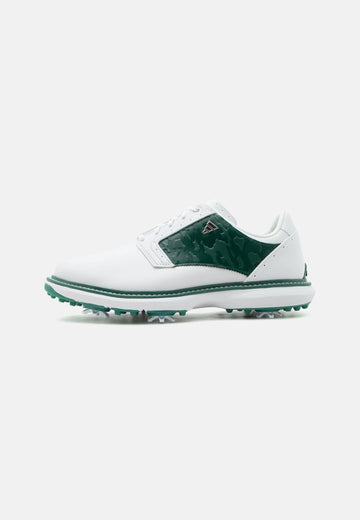 Adidas MC70 Spiked Golf Shoes - White/Collegiate Green/Silver
