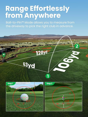 MILESEEY IONME2 Golf Rangefinder