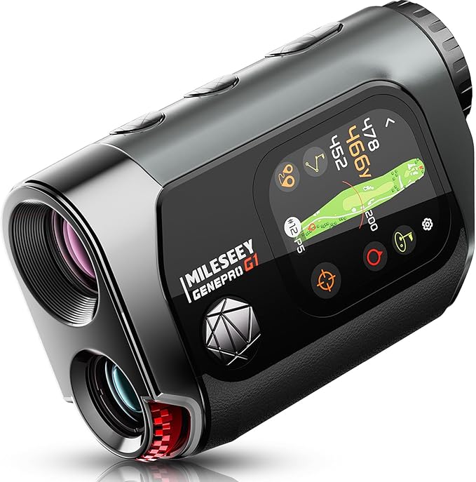MILESEEY GenePro G1 Touchscreen & GPS Rangefinder – Bisque Golf