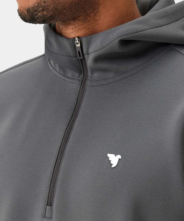 Macade Dark Gray Therma Zip Hoodie