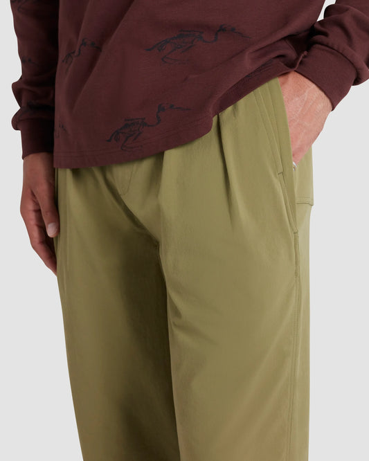 Manors Recycled Greenskeeper Trousers - Olive