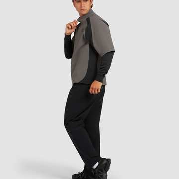 Manors Golf Tour Shirt - Steel - front