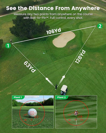 MILESEEY GenePro S1 #1 AI Golf Rangefinder