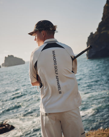 Manors Golf Arc Polo - Ivory